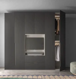 Corazzin Armadio moderno Elegant di a PREZZO OUTLET -23%- Armadi