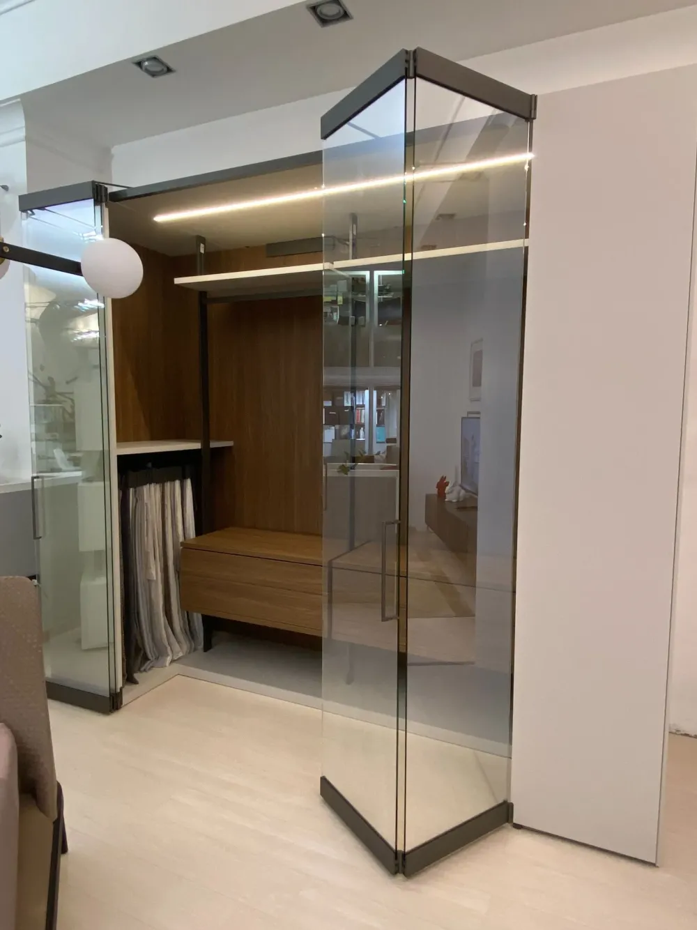 Armadio moderno Freehome camerino PREZZI OUTLET^Caccaro New