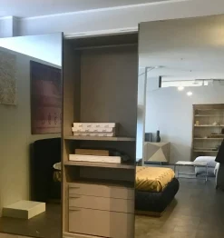 Alf Da Fre Armadio moderno Glass  di a PREZZO OUTLET -36%- Armadi