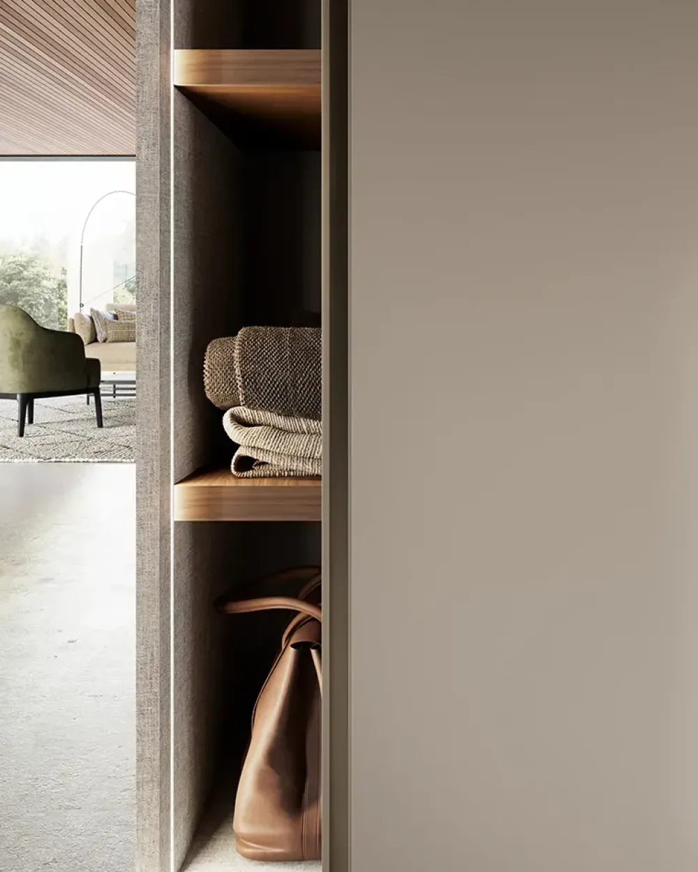 Dall'Agnese Armadio moderno Green scorrevole con un ribasso imperdibile- Armadi