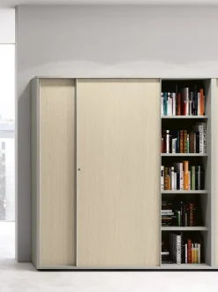 Clearance Armadio moderno Mobile alto con ante scorrevoli di a PREZZO OUTLET -40% Armadi