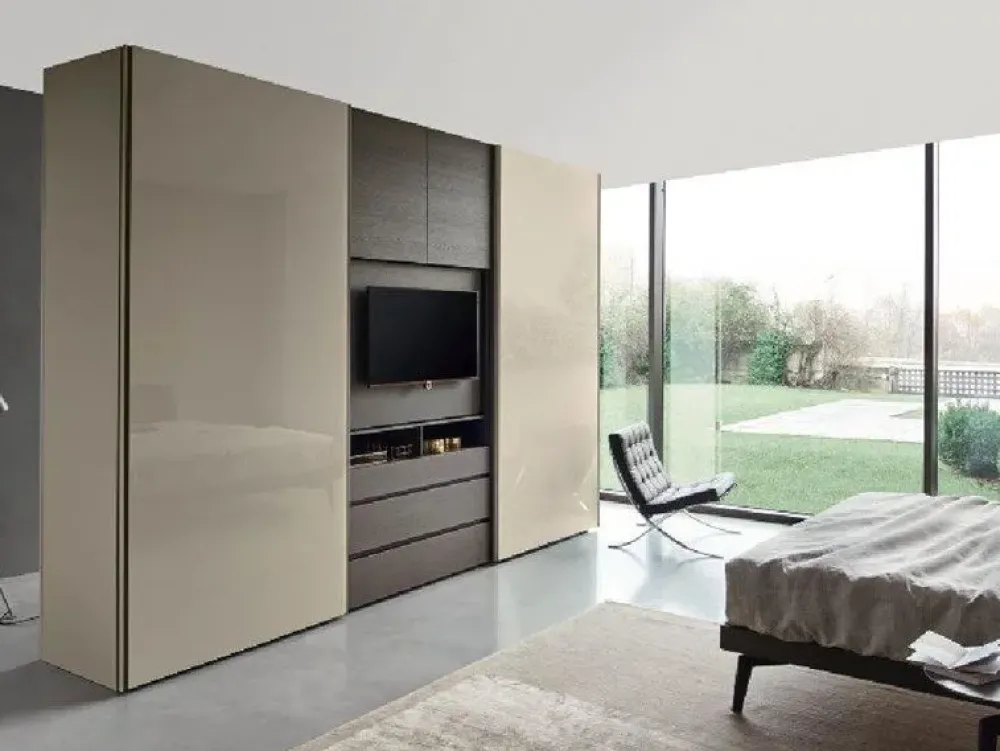 Armadio moderno Odeon con un ribasso imperdibile^Sangiacomo Outlet