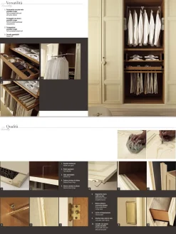 Collezione esclusiva Armadio Mottes selection a sei ante, contemporaneo e in Offerta Outlet.- Armadi