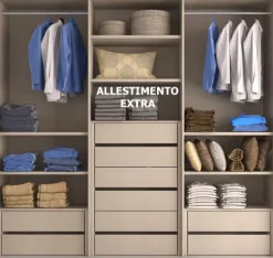 Collezione esclusiva Armadio scontato 45% modello Gamma di- Armadi