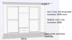 Pianca Armadio scontato 31% modello Cornice di- Armadi