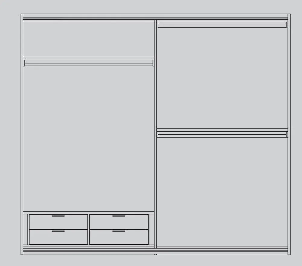 Olivieri Armadio scontato 37% modello Gap antoni di- Armadi