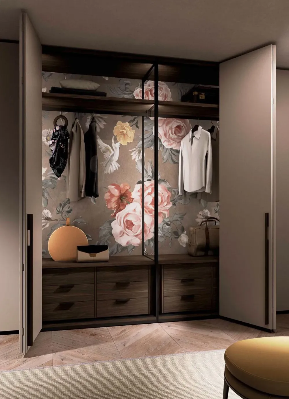 Olivieri Armadio scontato 30% modello Basic soffietto di- Armadi