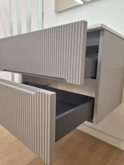 Arredamento bagno: mobile Easy cannettato a prezzo Outlet^Artigianale Online