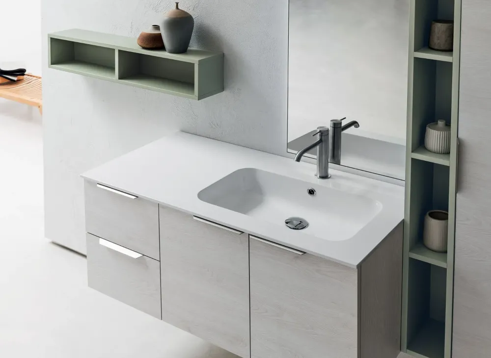 Arredamento bagno: mobile Con colonna intera in offerta^Compab Sale