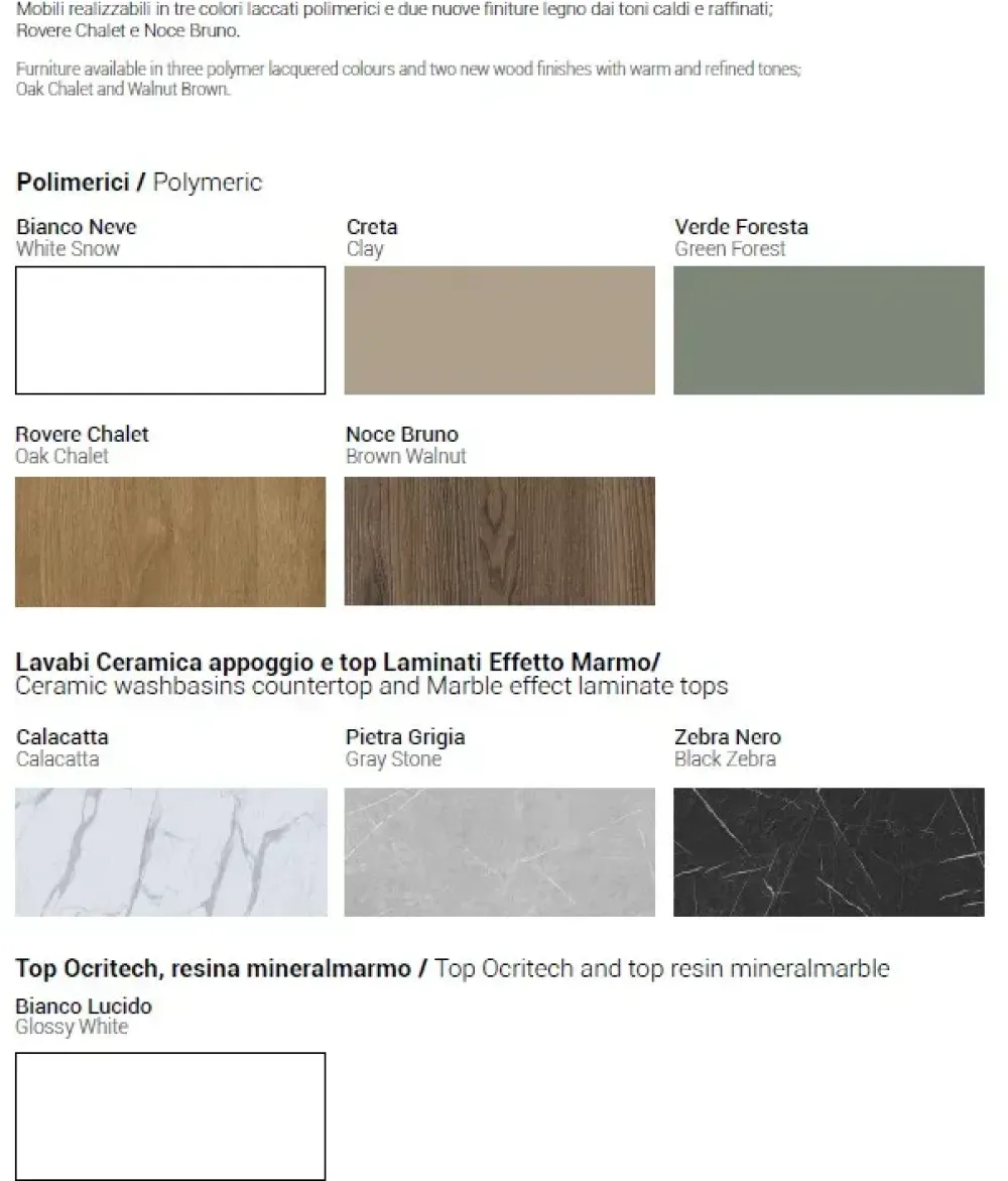 Arredamento bagno: mobile Verso 07 a prezzo Outlet^Legnobagno Sale