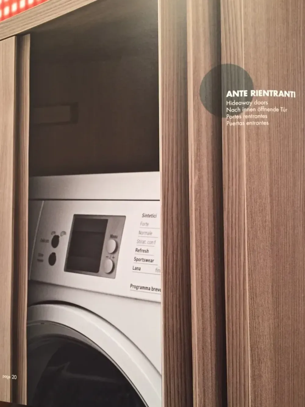 Arredamento bagno: mobile Colonna porta lavatrice - asciugatrice in Offerta Outlet^Birex Sale