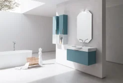 Best Arredamento bagno: mobile Azzurro a prezzi convenienti Mobili Bagno Sospeso