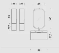 Best Arredamento bagno: mobile Azzurro a prezzi convenienti Mobili Bagno Sospeso
