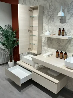 Scavolini Arredamento bagno: mobile Rivo a prezzi outlet- Mobili Bagno Sospeso