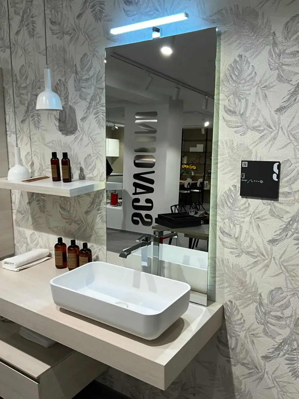 Scavolini Arredamento bagno: mobile Rivo a prezzi outlet- Mobili Bagno Sospeso