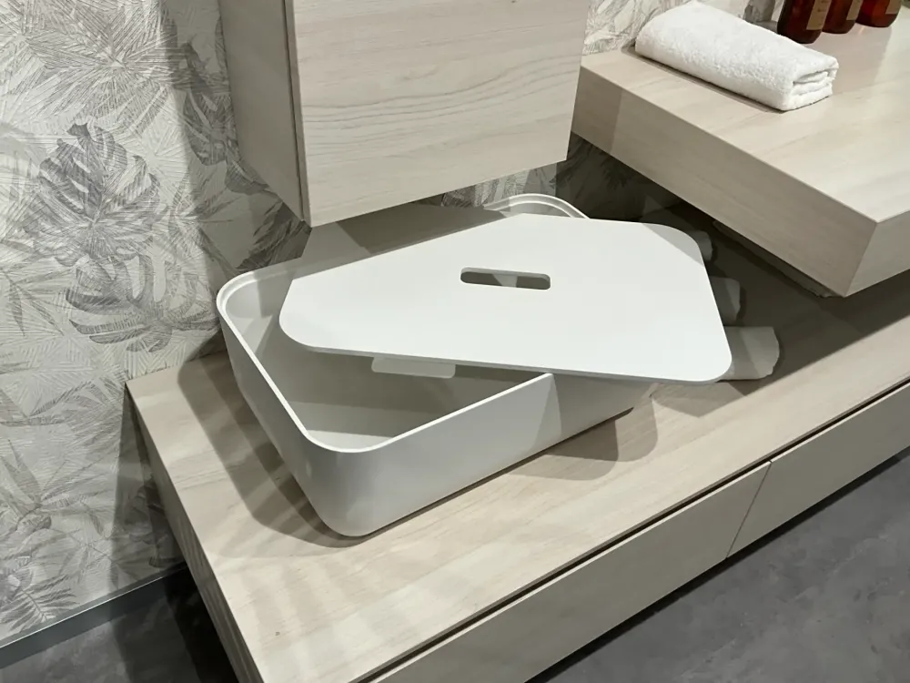 Scavolini Arredamento bagno: mobile Rivo a prezzi outlet- Mobili Bagno Sospeso