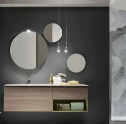 Arcom Arredamento bagno: mobile E.go con forte sconto- Mobili Bagno Sospeso