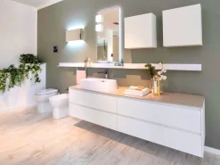 Scavolini Bathrooms Arredamento bagno: mobile Rivo di scavolini a prezzo scontato- Mobili Bagno Sospeso