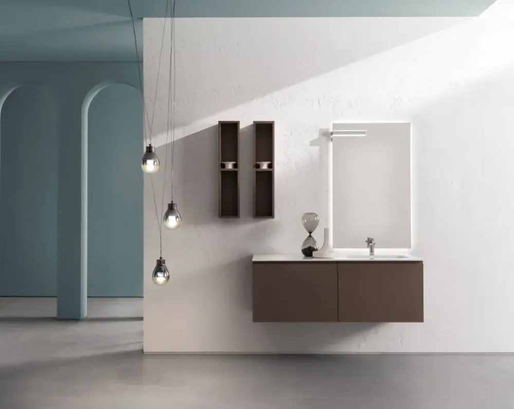Clearance Arredamento bagno: mobile Bgo27 in Offerta Outlet Mobili Bagno Sospeso