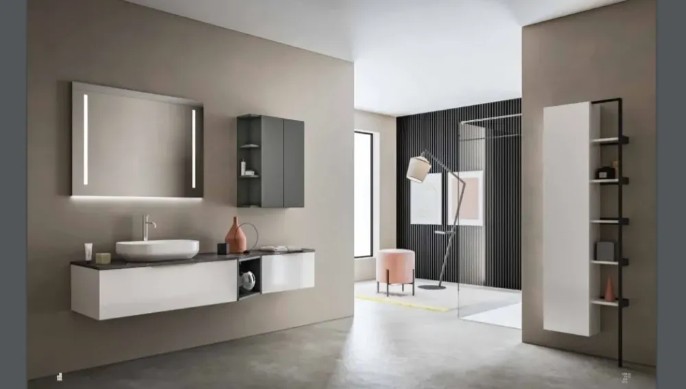 Arredamento bagno: mobile Collezione cartabianca in Offerta Outlet^Cerasa Best