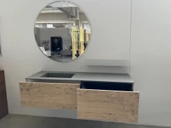 New Arredamento bagno: mobile Sky pregiati rovere antico a prezzi convenienti Mobili Bagno Sospeso