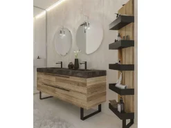 Legnobagno Arredamento bagno: mobile L04 a prezzo Outlet- Mobili Bagno A Terra