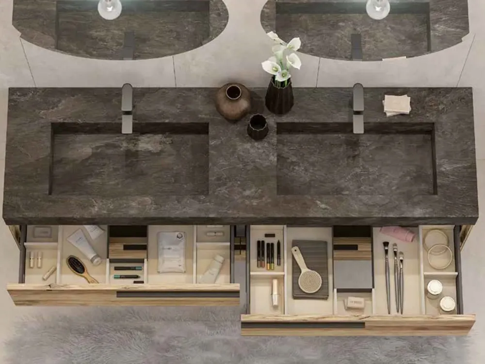 Legnobagno Arredamento bagno: mobile L04 a prezzo Outlet- Mobili Bagno A Terra