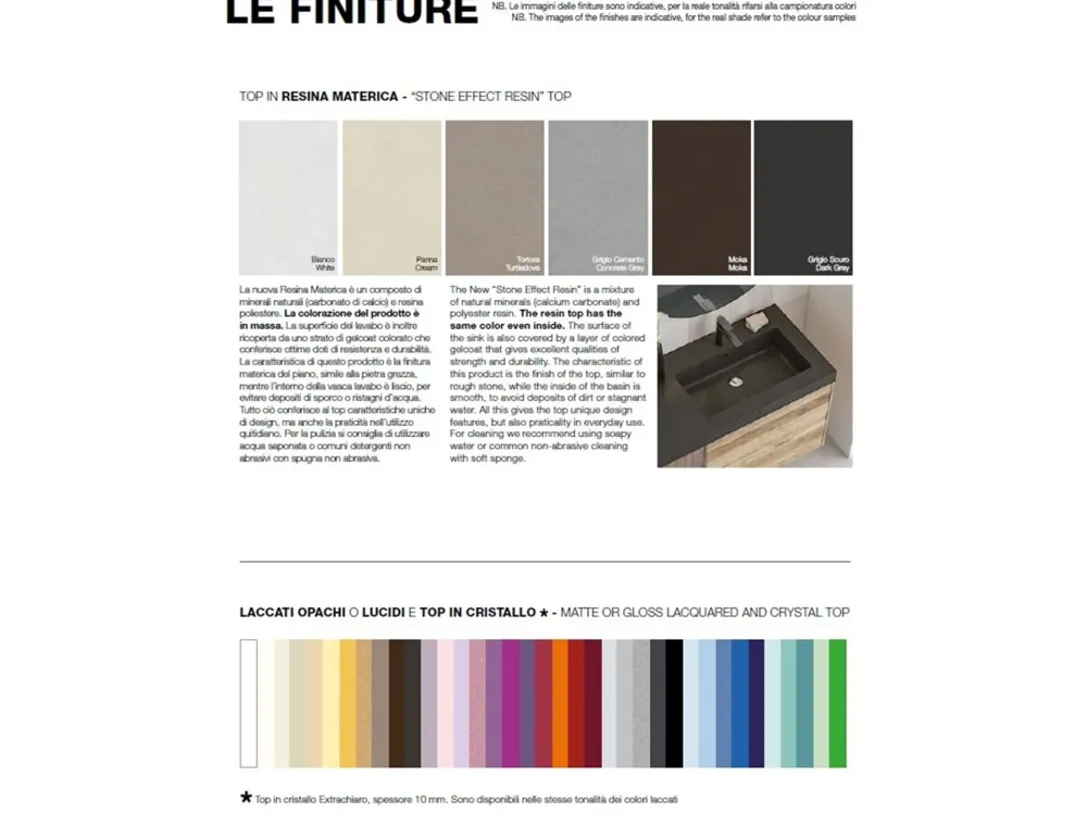 Legnobagno Arredamento bagno: mobile L04 a prezzo Outlet- Mobili Bagno A Terra