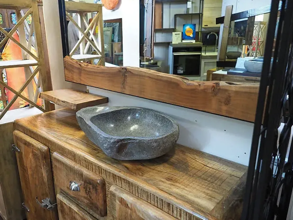 Hot Arredamento bagno: mobile Mobile bagno ghiacciaia con lavabo a prezzi convenienti Mobili Bagno A Terra