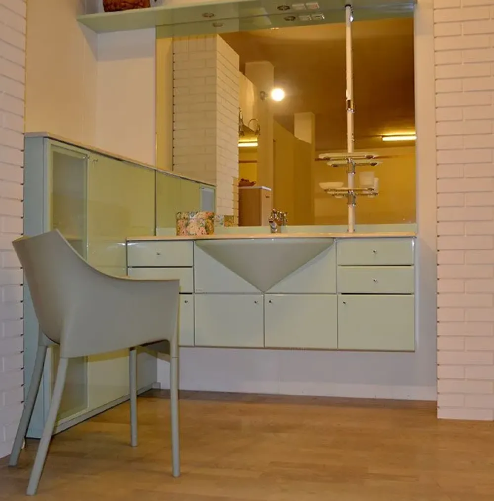 Artigianale Arredamento bagno: mobile Modul 90 in offerta- Mobili Bagno Sospeso