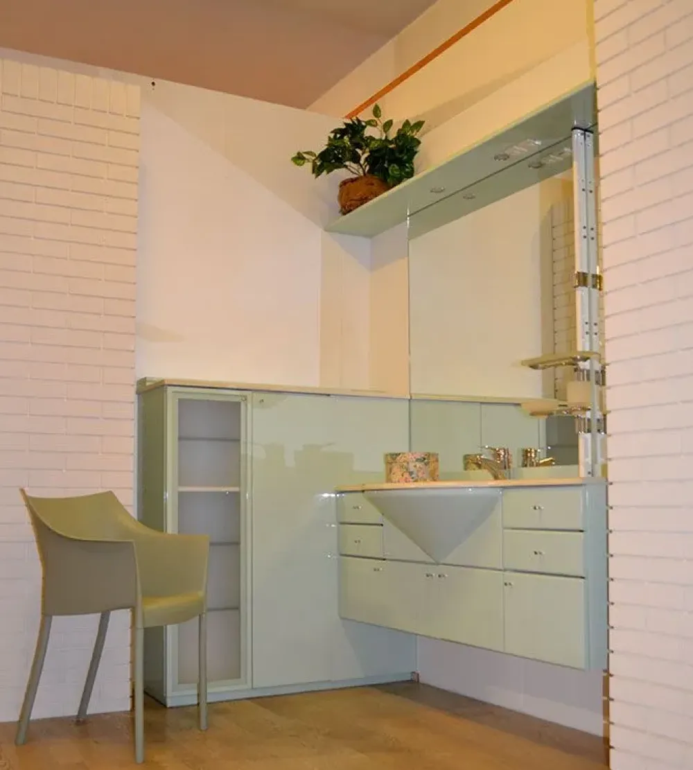 Artigianale Arredamento bagno: mobile Modul 90 in offerta- Mobili Bagno Sospeso