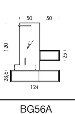 Compab ARREDO BAGNO : mobile SCONTATO 33%- Mobili Bagno Sospeso