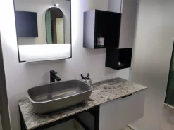 Compab Bagno f2-b201 in offerta outlet : mobile bagno sospeso A PREZZI OUTLET- Mobili Bagno Sospeso