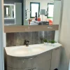 New Bagno sospeso in laccato lucido a prezzo OUTLET Mobili Bagno Sospeso