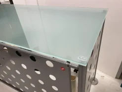 Medea Bancone per reception modello Reception  sero disegno in metallo ad un prezzo speciale- Arredo Ufficio