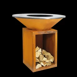 Barbecue Braciere da cottura ofyr classic storage corten 100 ad un prezzo mai così vantaggioso^Collezione esclusiva Outlet