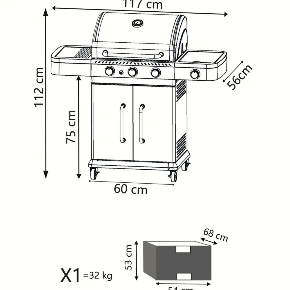 Cosma Outdoor living Barbecue Davis a prezzo Outlet- Barbecue