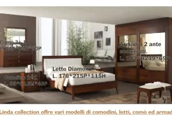 Clearance Camera completa Linda SCONTO 31% Camere Da Letto