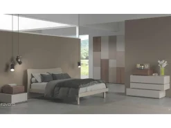 Camera completa con letto Zeus + gruppo Best + armadio Zantaro^Favero