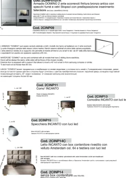 Mobilpiu Camera completa Incanto in legno a prezzo scontato- Camere Da Letto