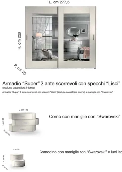 New Camera completa Movida a prezzo scontato in legno Camere Da Letto