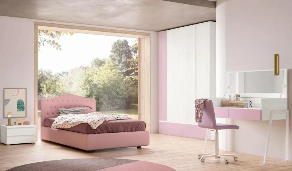 ZG Mobili Camera da letto 108 in legno in Offerta Outlet- Camere Da Letto