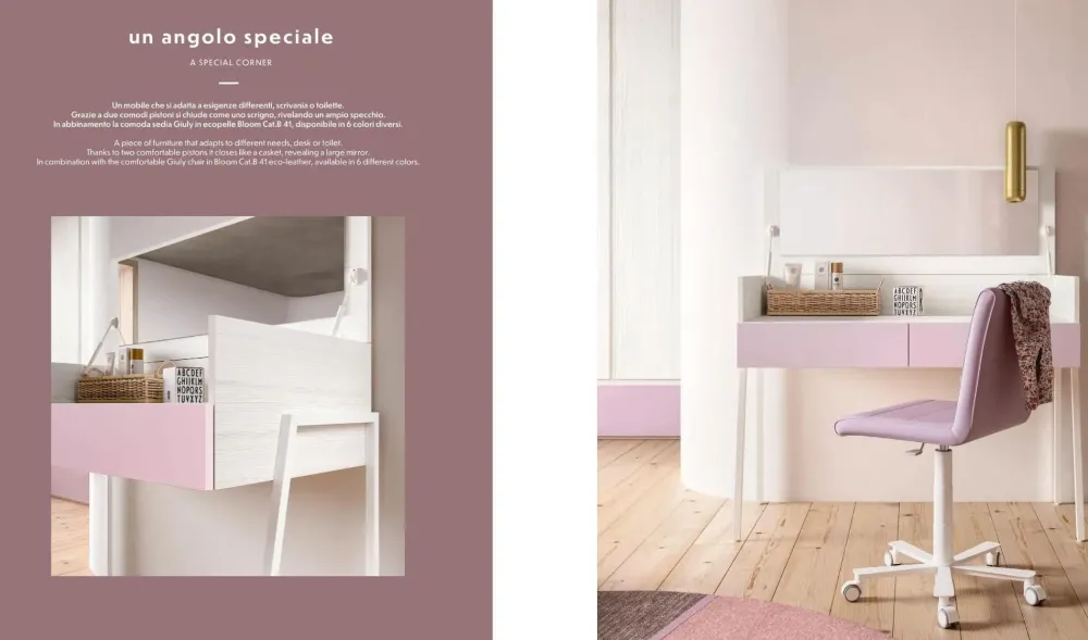 ZG Mobili Camera da letto 108 in legno in Offerta Outlet- Camere Da Letto