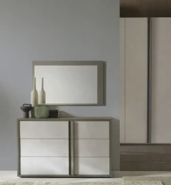 Camera da letto Abaco 125 in laminato a prezzo scontato^Gierre Mobili Clearance