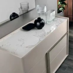 Gierre Mobili Camera da letto Abaco night in laccato opaco a prezzo scontato- Camere Da Letto