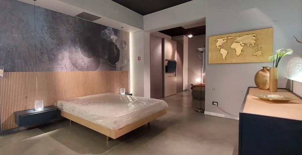 Outlet Camera da letto Alfa-logos in legno a prezzo scontato Camere Da Letto