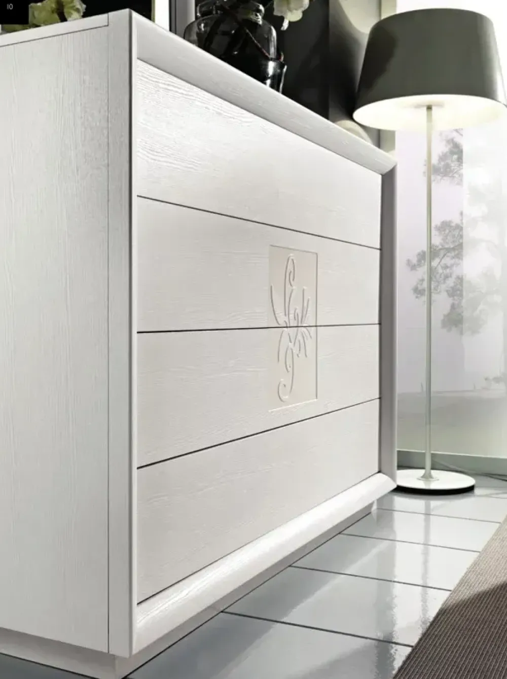 Euro Design Camera da letto Artemide frassino bianco in legno a prezzo ribassato- Camere Da Letto