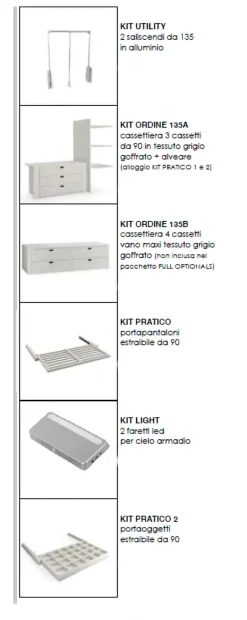 Artigianale Camera da letto Gdo 532 a prezzo ribassato in laminato- Camere Da Letto