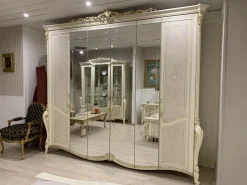 Collezione esclusiva Camera da letto Barocca in legno a prezzo scontato- Camere Da Letto