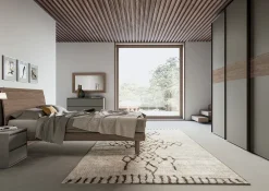 Outlet Camera da letto Berlino in laminato a prezzo ribassato Camere Da Letto